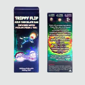 Trippy flip chocolate bar
